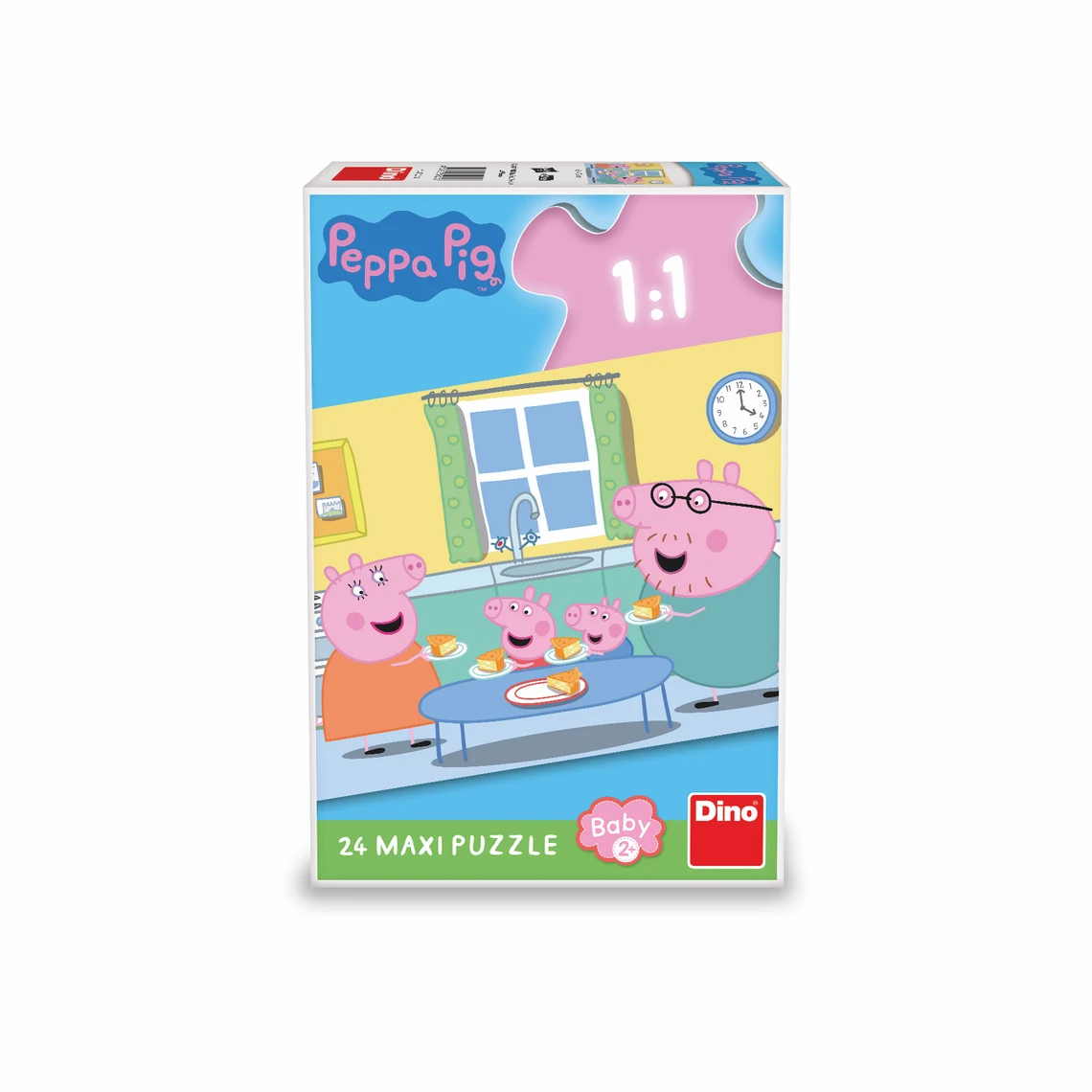 Puzzle Peppa Pig: Oběd 24 dílků maxi - slide 1