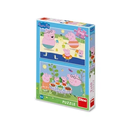 Puzzle Peppa Pig: Na dovolené 2x48 dílků