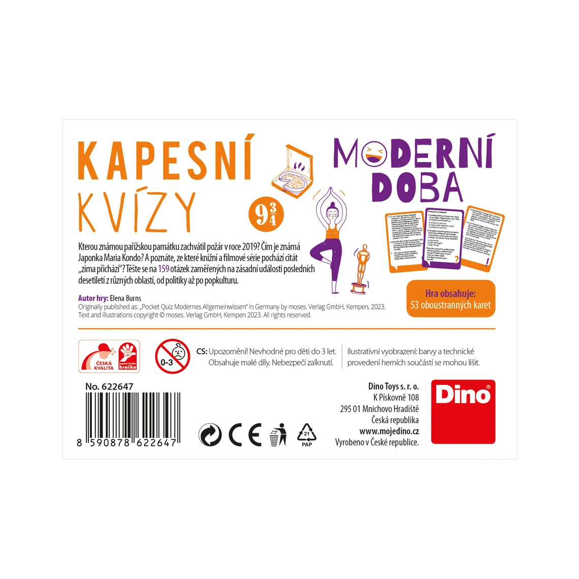 Kapesní kvízy – moderní doba - slide 3