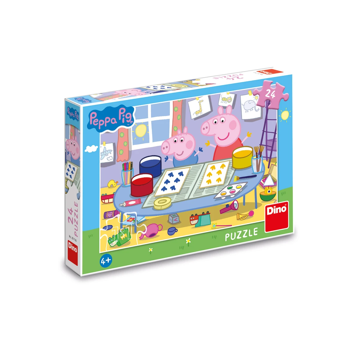 Puzzle Peppa Pig: Výtvarník 24 dílků - slide 2